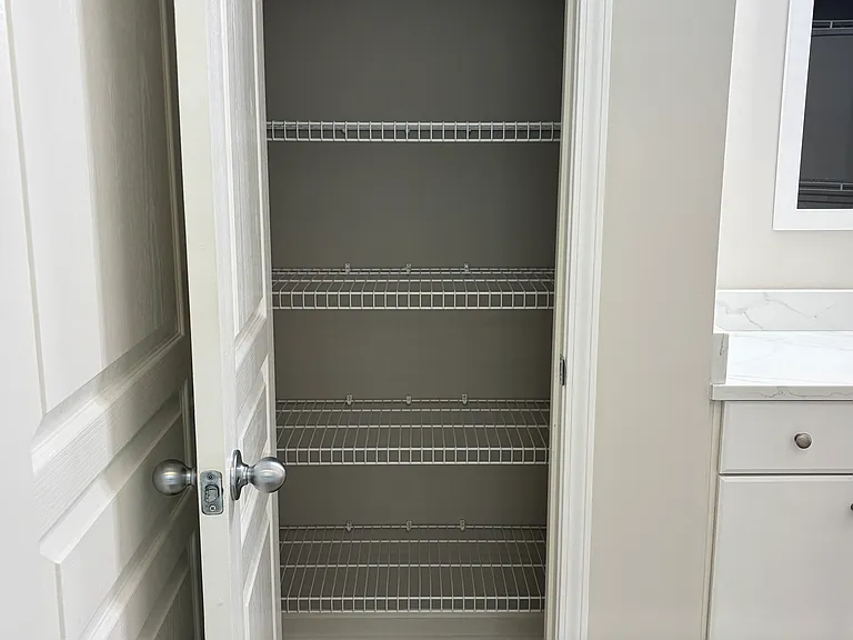 Bathroom linen closet