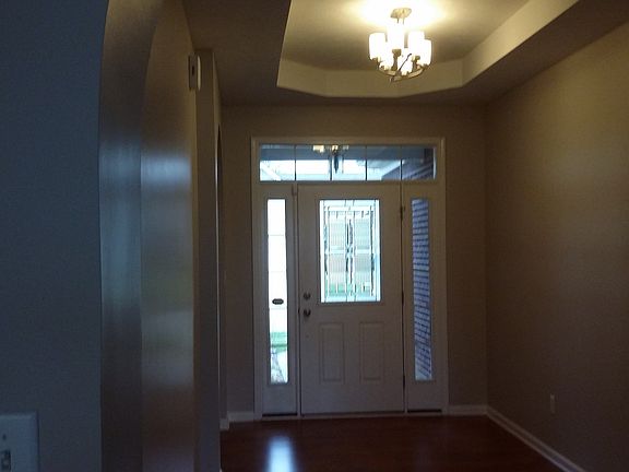 Spacious foyer.