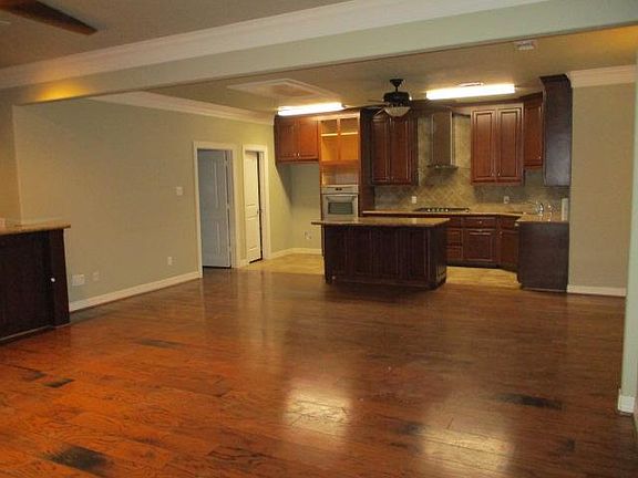 Kitchen open to living