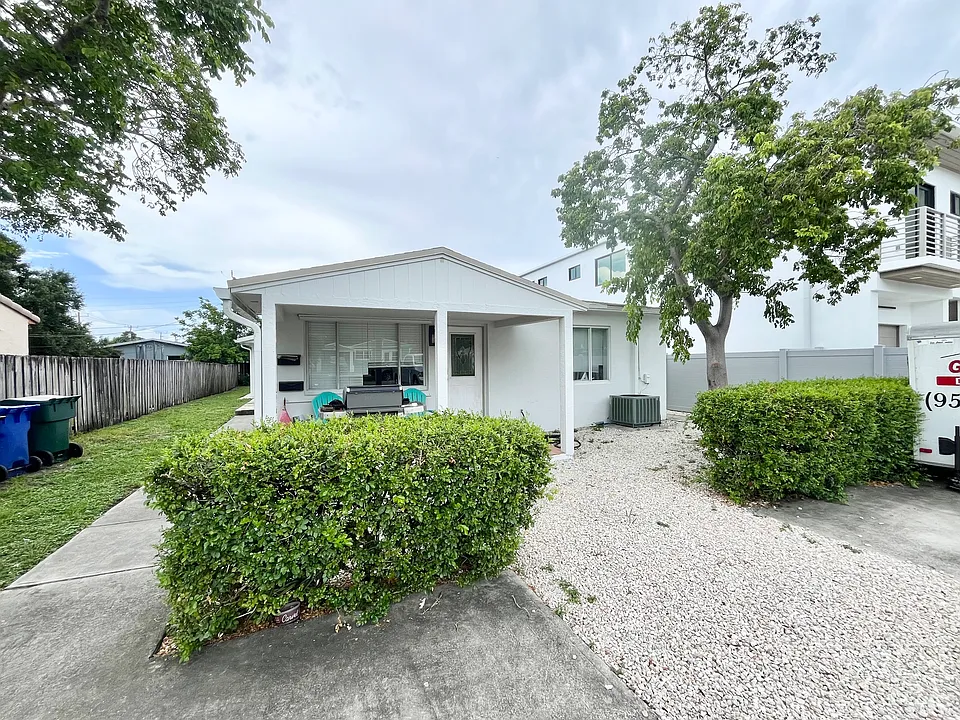 Front of duplex