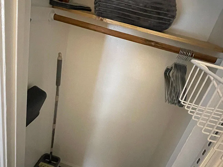Living room closet