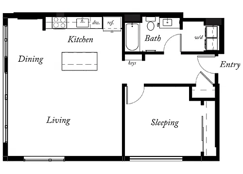 Floor plan A6