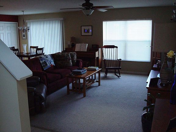 Open living, dining and kitchen