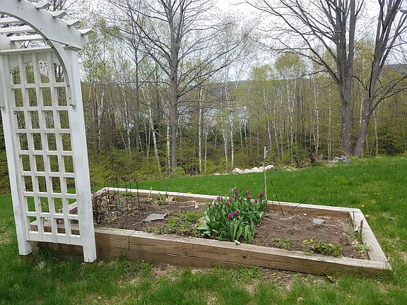 One of the raised beds. 