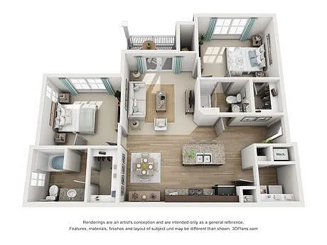 Floor plan McKinley