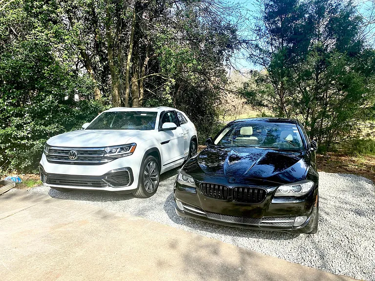 Additional gravel parking