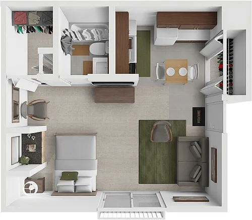 Floor plan The Shaffer