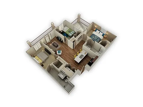 Floor plan Alta Canyon