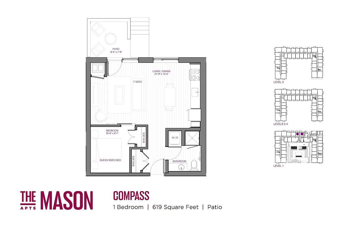 Floor plan Compass