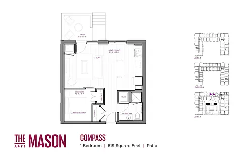Floor plan Compass
