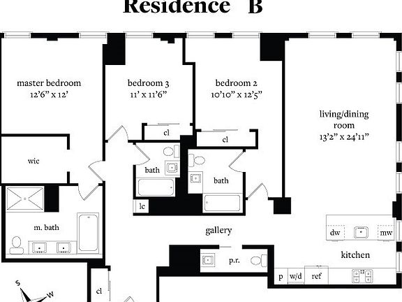 2nd image of 101 Leonard St APT 10B