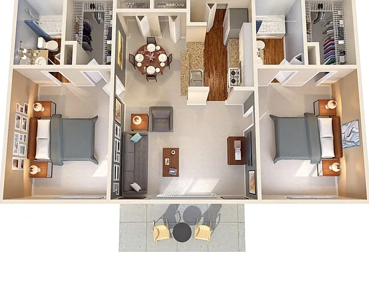 Turtle Pointe Apartments — Photo 46