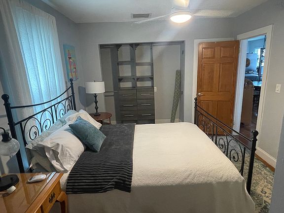 Master bedroom 1 with large closet and linen closet