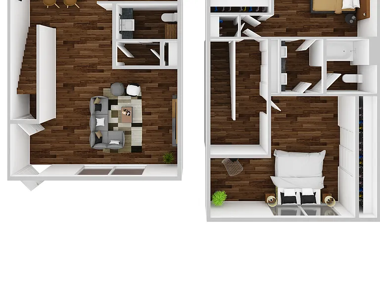 2 Bedroom 1 1/2 Bath 2 Bedroom 1 1/2 Bath