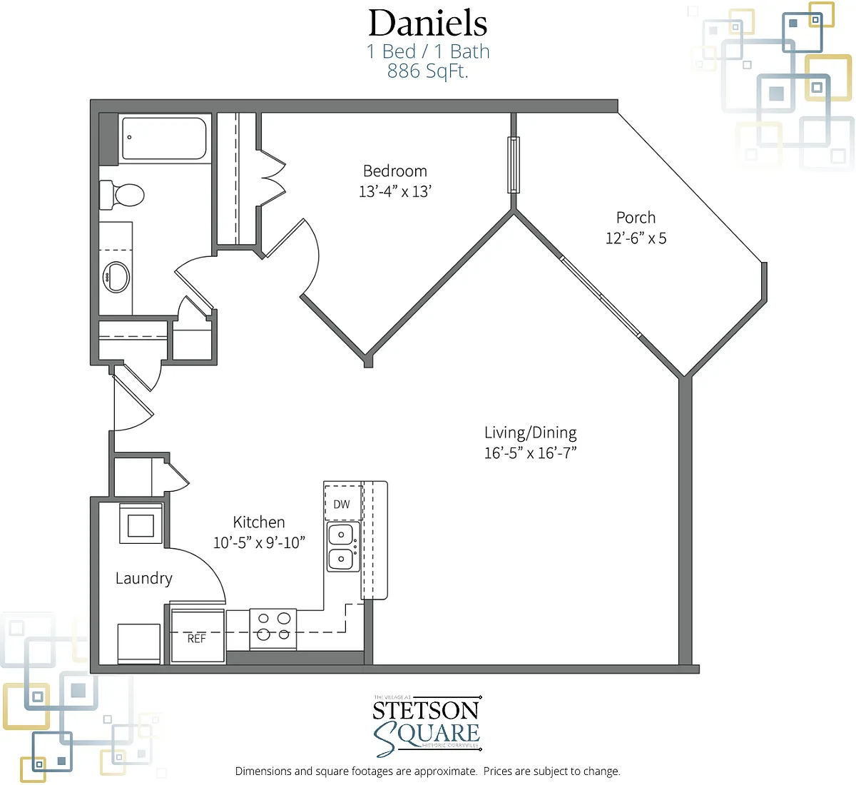 Floor plan Daniels