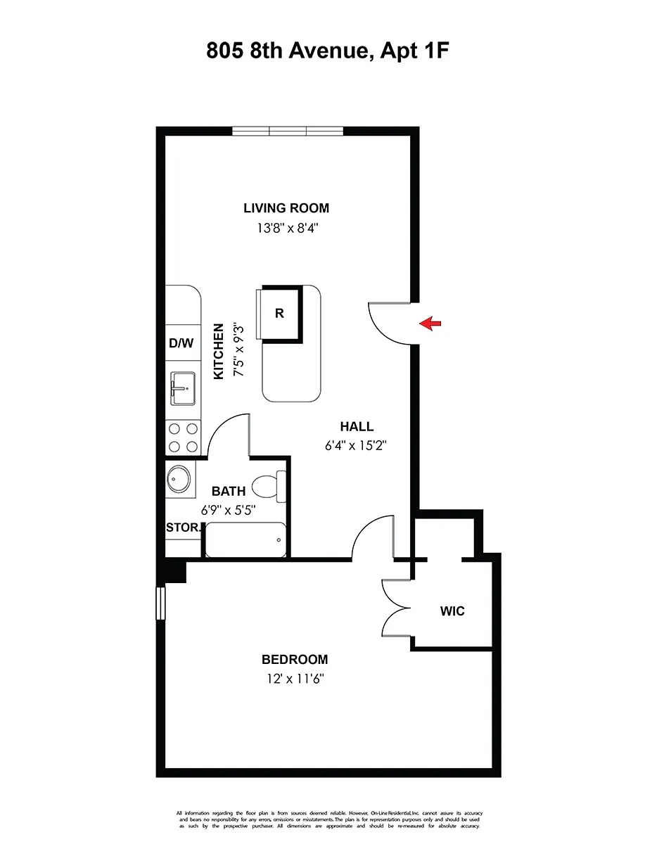 Building Photo - 805 8th Ave #1F