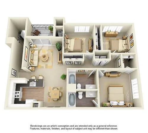 Floor plan C1