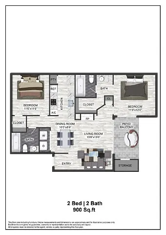 Floor plan B3