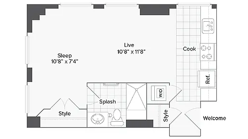 Floor plan Fayette