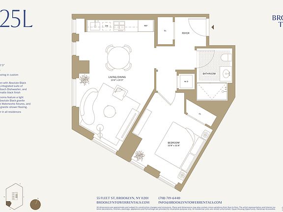 2nd image of 55 Fleet St #25L