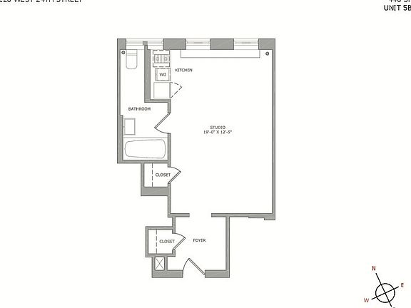 2nd image of 220 W 24th St APT 5B