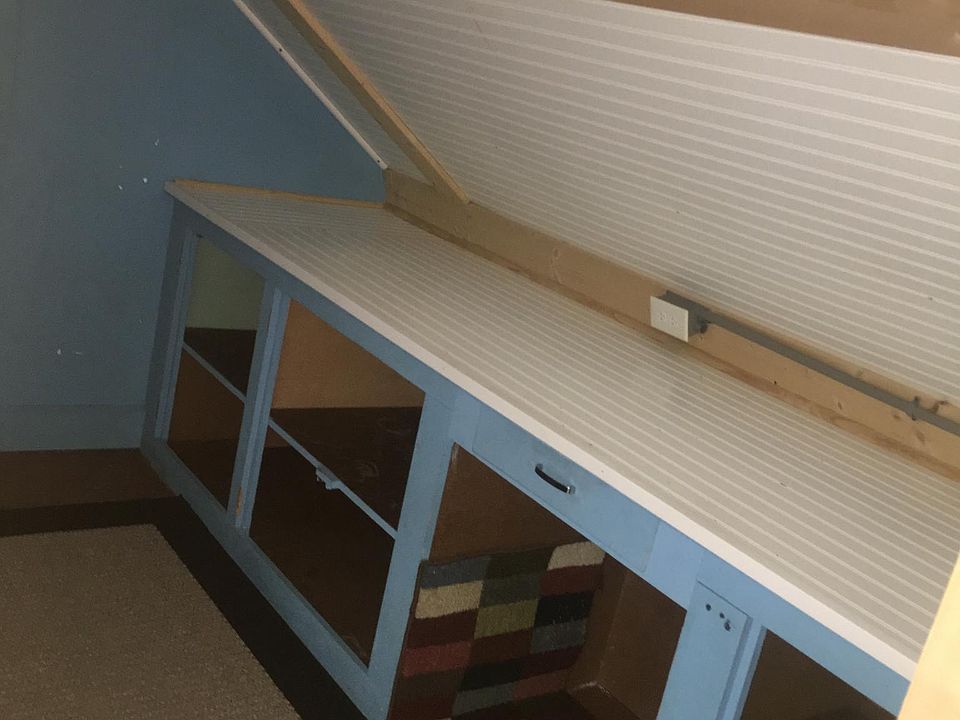 Living room closet 