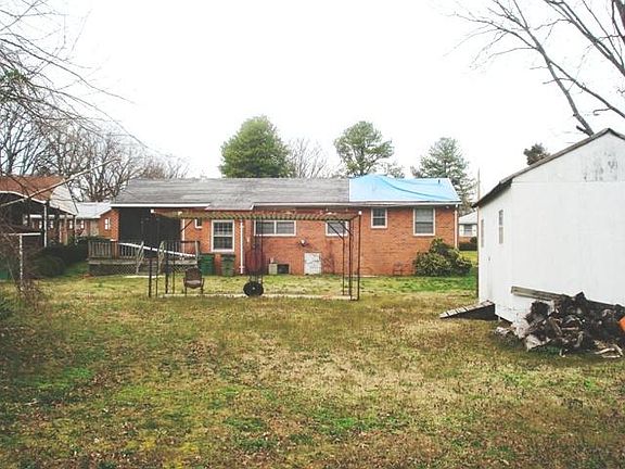Rear of home