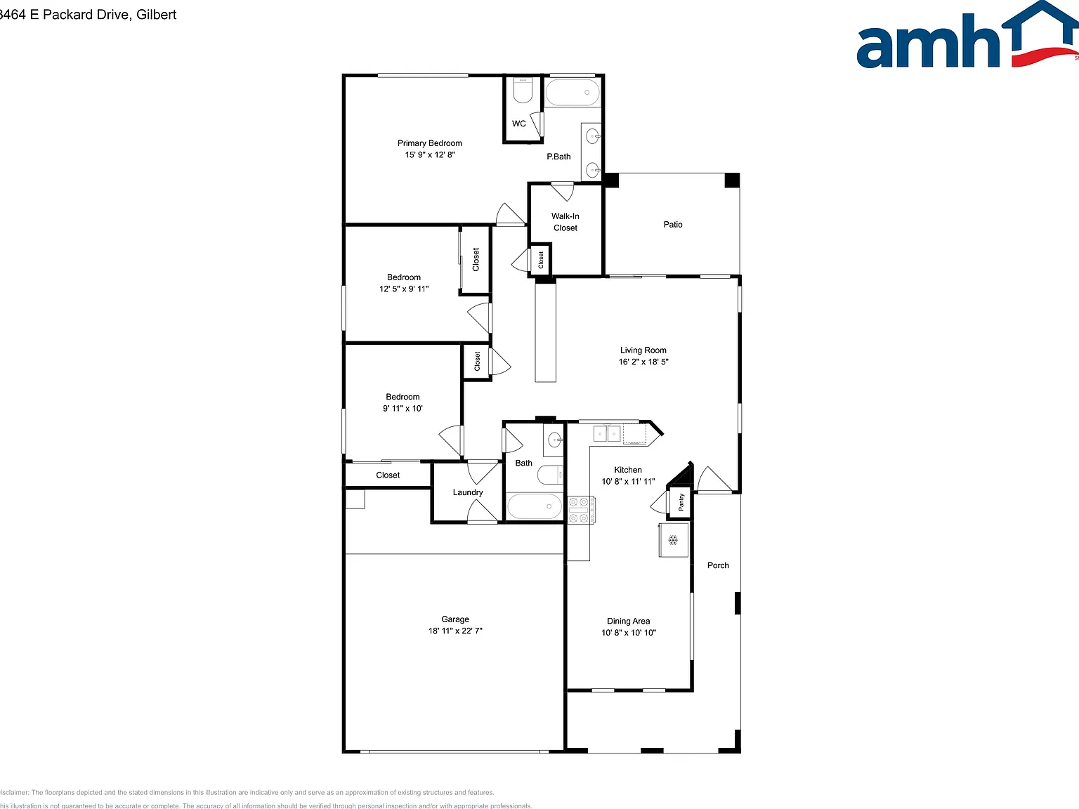 3 bed, 2.0 bath, 1284 sqft, $2,080 — Photo 2