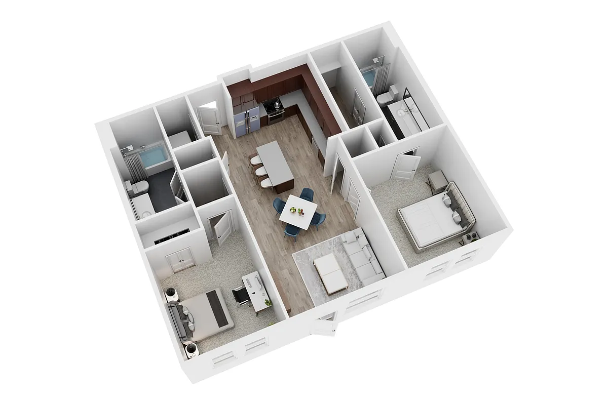 Floor plan B1