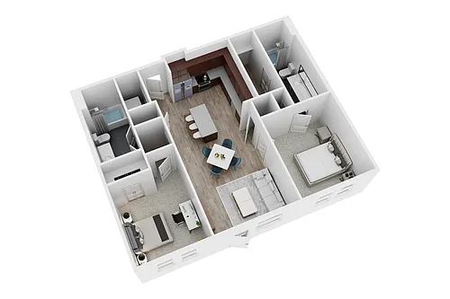 Floor plan B1