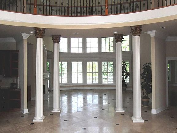 Stunning Travertine Foyer - Dining Area & Breathtaking Two Story Great Room