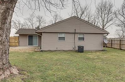 Nice size backyard. Let the kids spread out and play hard