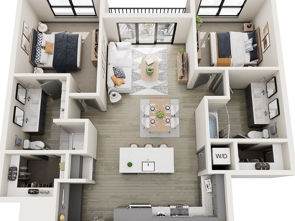 1st image of 415 E 2nd St #2B-2Ba-1030Sqft