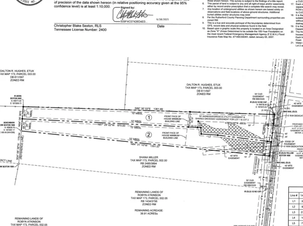 0 Miller Rd Lot 2, Christiana, TN 37037