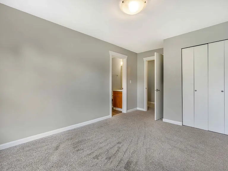Master Bedroom Floorplan in Two Bedroom Apartment Home