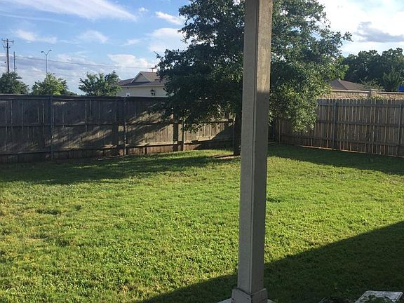 Huge yard with no neighbor in the back.