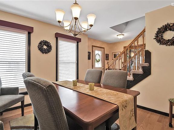 Champion replacement, double pane windows throughout home add energy savings year round. Most have plantation shutters.