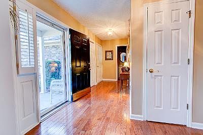 Foyer with half bath