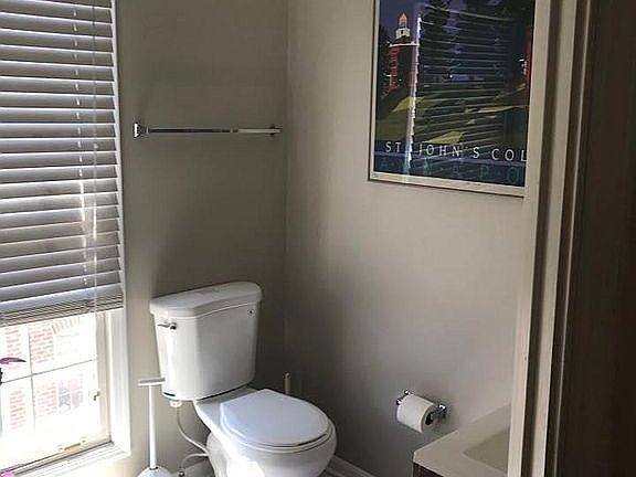 main floor half bathroom