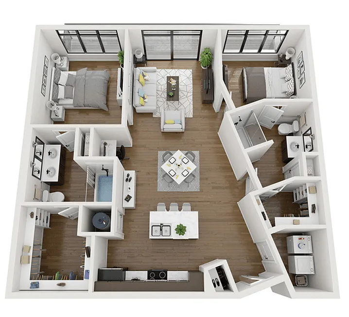 Floor plan The Louise