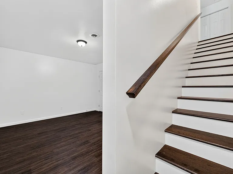 Downstairs Living Room & Stairs