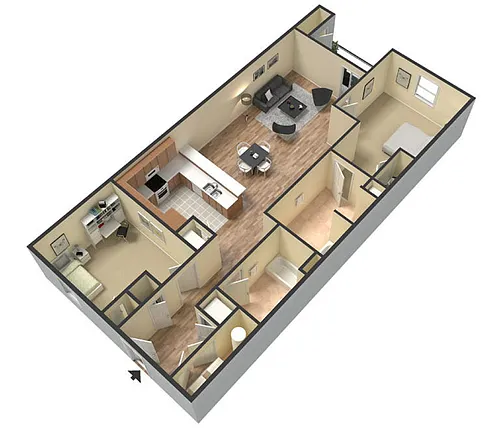 Floor plan La Palma - A2