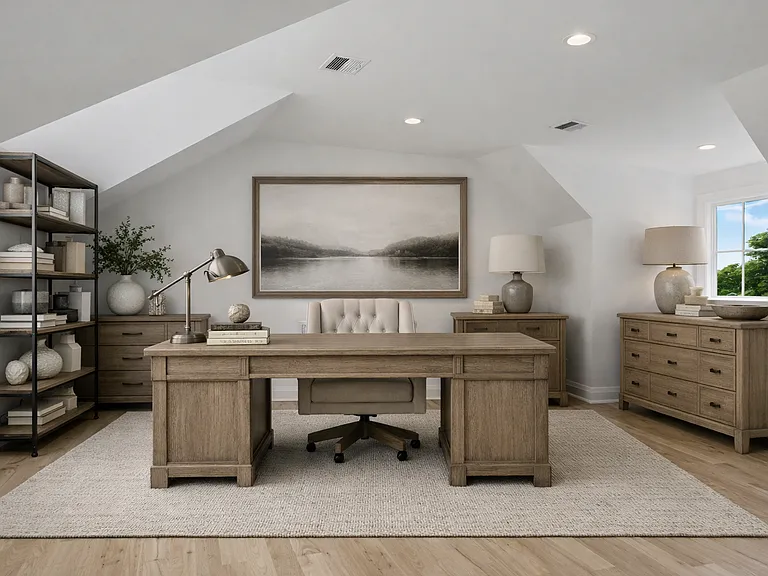 Third Floor Office Space - Staged
