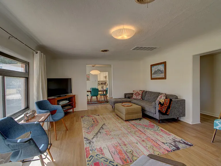 Generous, East facing living room