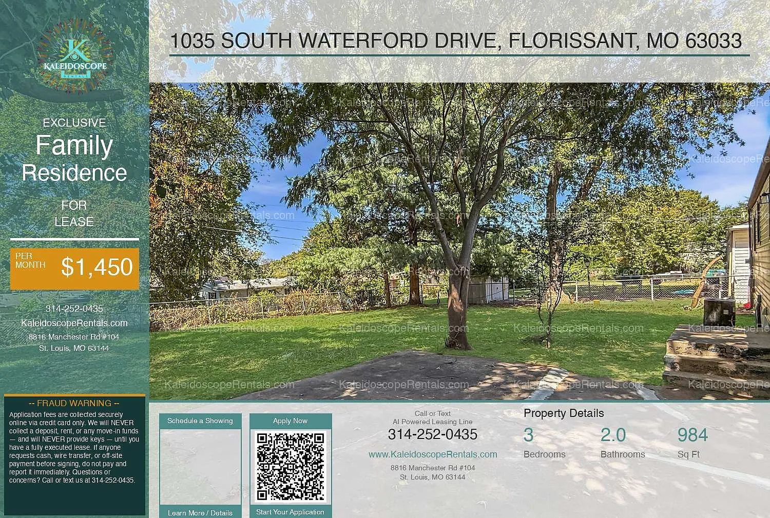 3 bed, 2.0 bath, 984 sqft, $1,450 — Photo 2