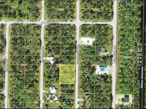 189 STEVENSVILLE STREET LOT 23, PORT CHARLOTTE, FL 33954