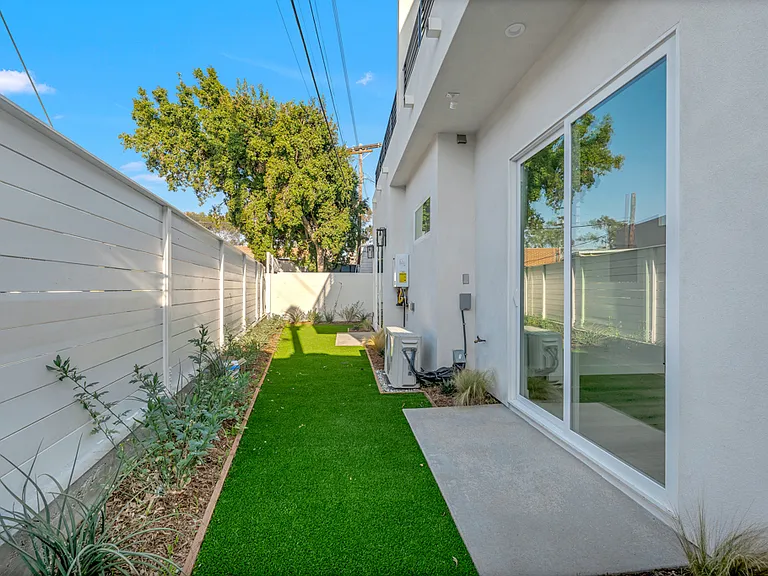 Private patio