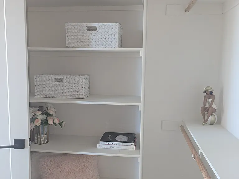 Master walk in closet
