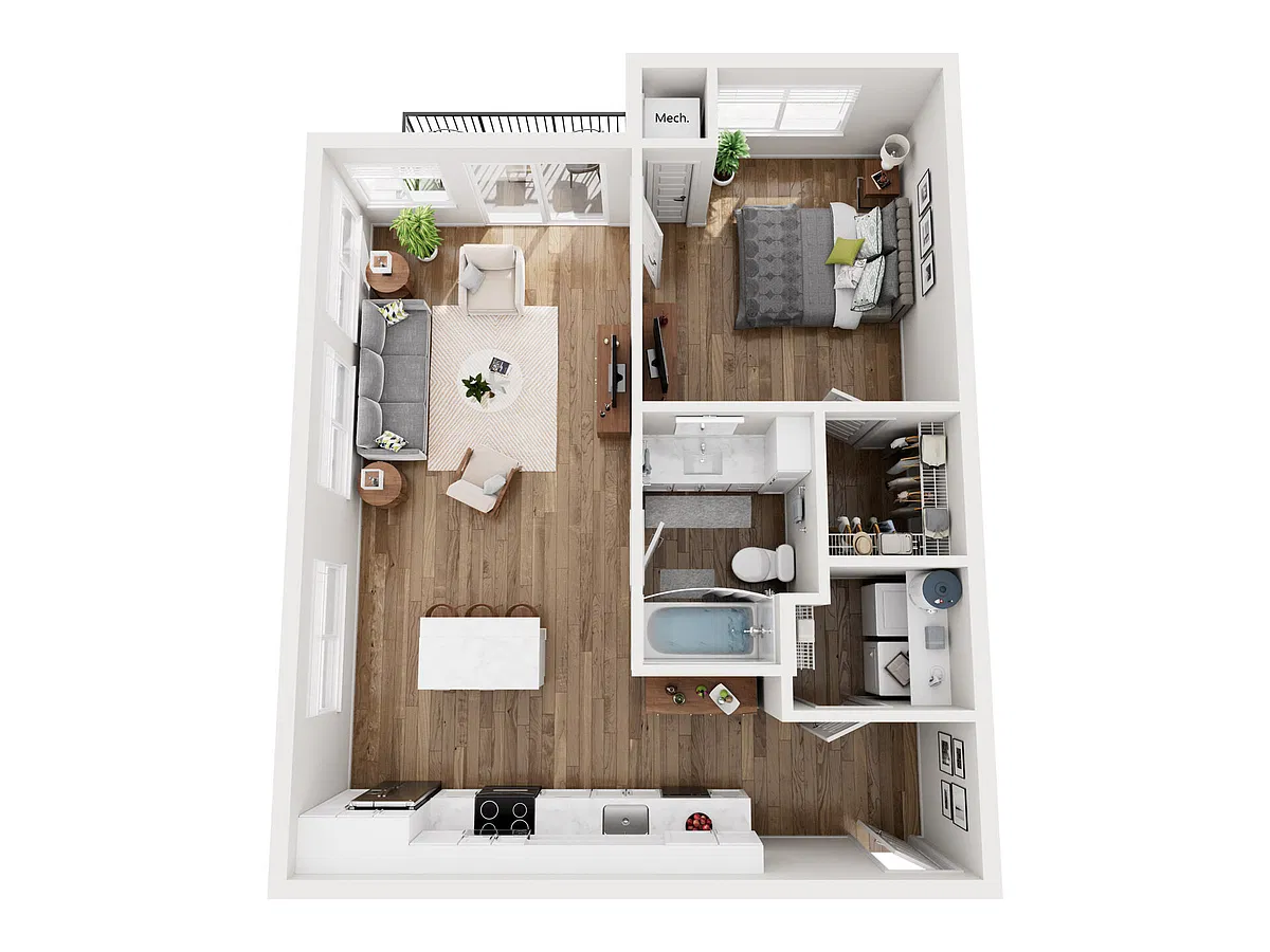 Floor plan Whitney V
