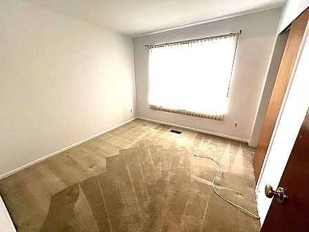 sunny bedroom - freshly painted, carpet cleaned